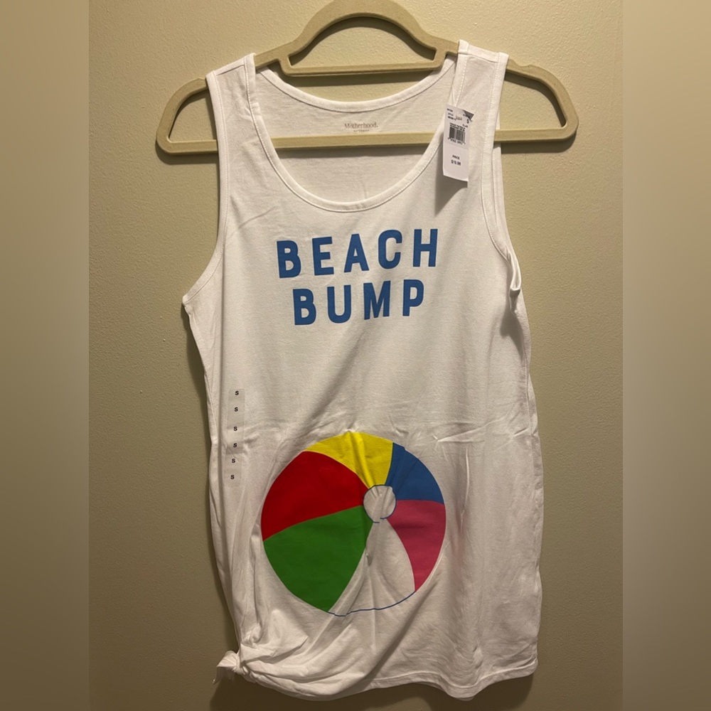 NWT Motherhood Maternity | “Beach Bump” Tank-Top (S)